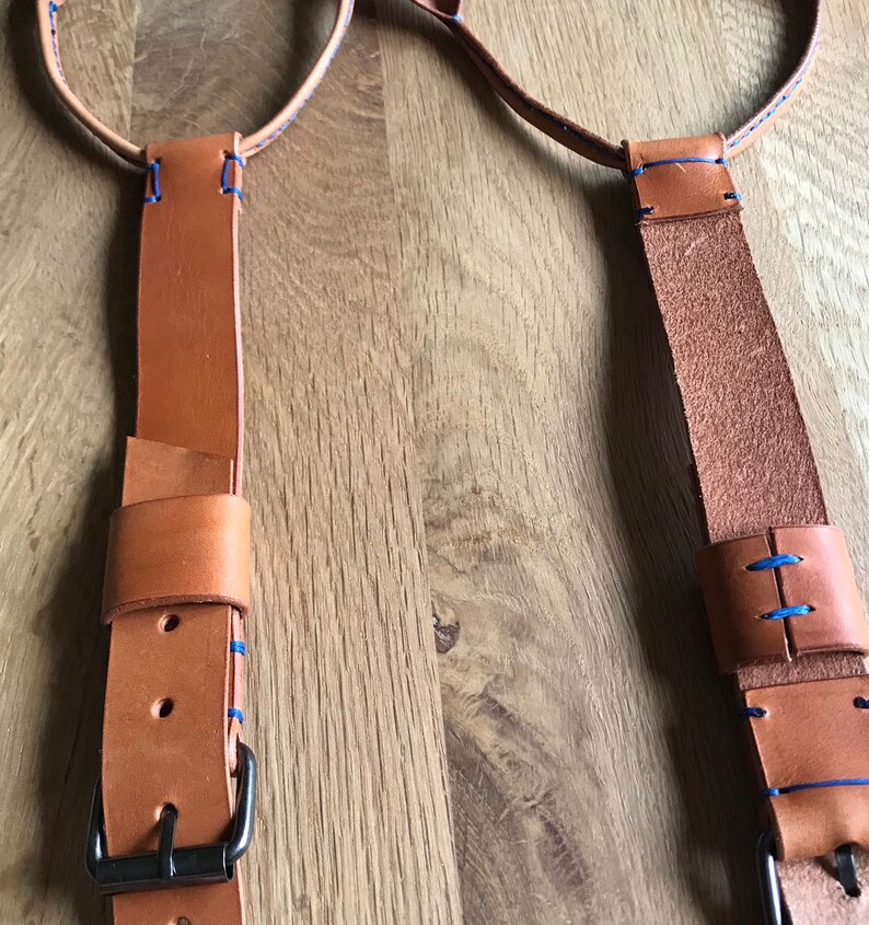 Handmade Leather Suspender Everyday Wear Suspenderswedding Etsy