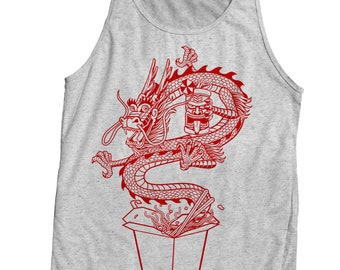 dragon shirt tiki art