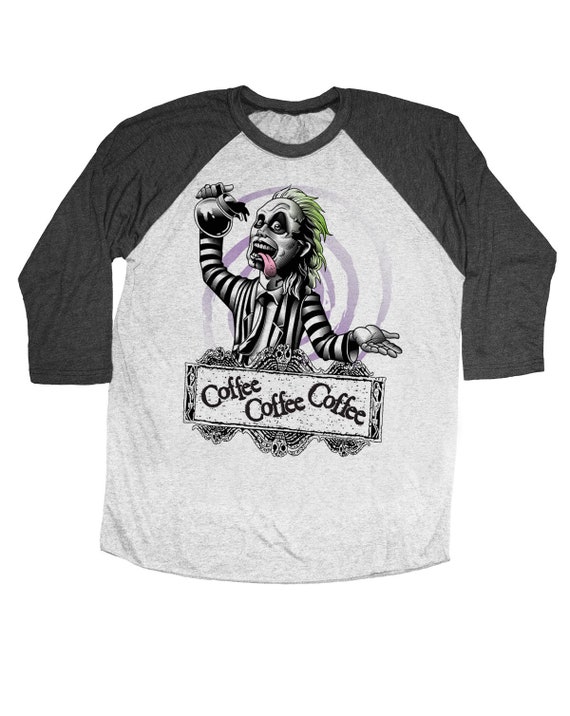 Beetlejuice Adult Unisex Black Beetle T-shirt Beetlejuice Adult Unisex Black Beetle T-shirt