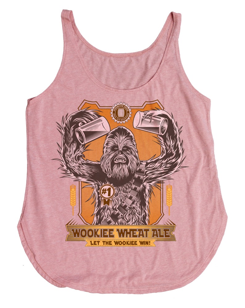 Chewbacca Shirt Women's Star Wars Tank Top image 2