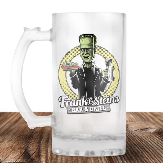 Frankenstein Beer Stein Frank and Stein Bar and Grill Cult | Etsy