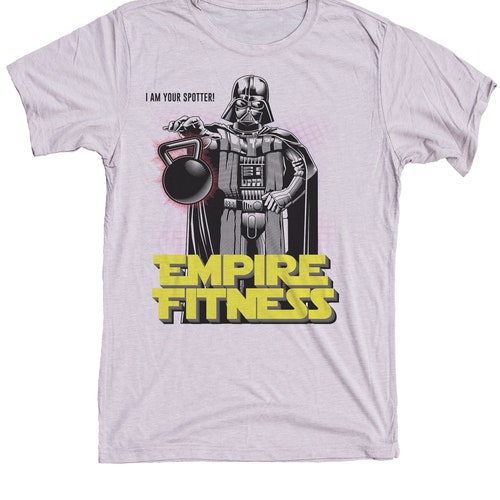 Darth Vader Wars Shirt Empire Fitness Gym Etsy