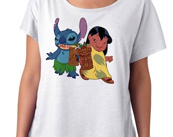 Womens Lilo and Stich Tiki Clothing