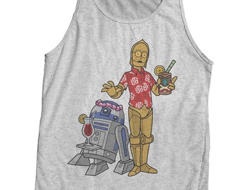 Star Wars Tiki Vintage Style Printed Shirt