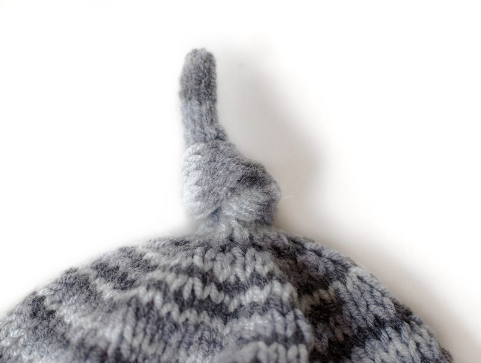 DO Knit Baby Tee in dark grey
