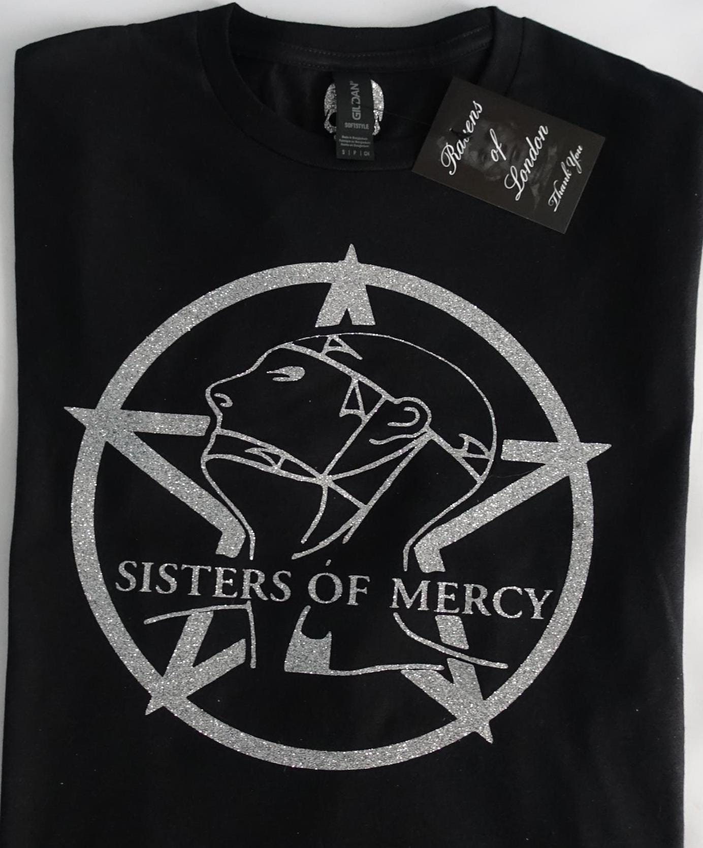 90s XL the sirters of mercy vtg tシャツ UK Vintage 90's The Sisters Of Mercy T-Shirt – Mills Vintage USA