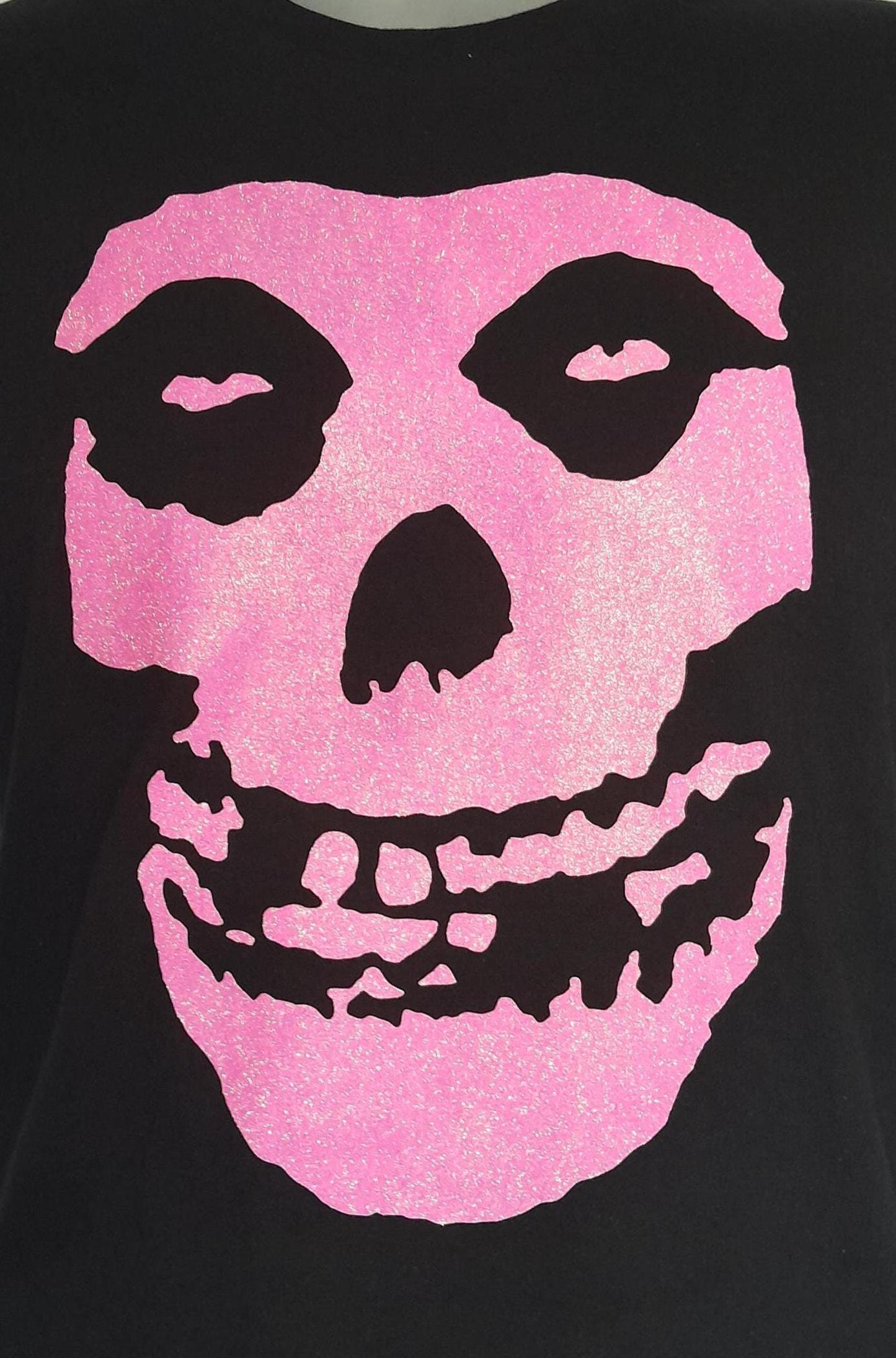 トップス 00s MISFITS CRIMSON GHOST SKULL FACE Crimson Ghost Face Misfits T-Shirt