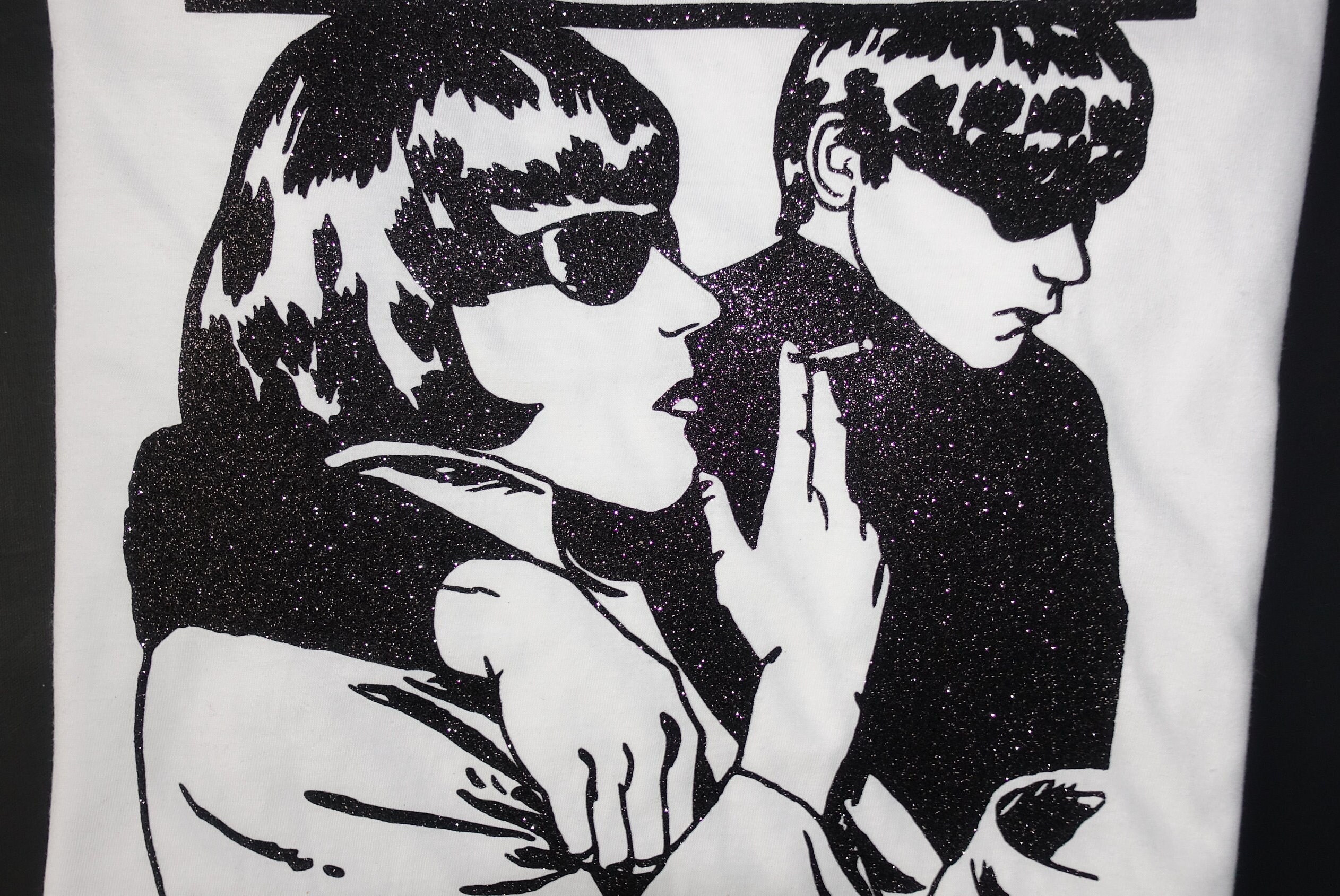 Sonic Youth Goo Black Thurston Moore Kim Gordon Oficial Camiseta Para