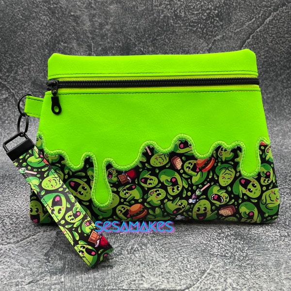 Slimy Ghosts Clutch Purse