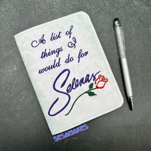 Selena Notebook (A6 size)