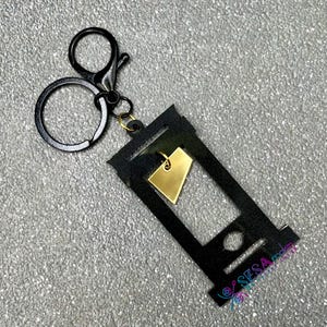 Guillotine Keychain/Bag Charm