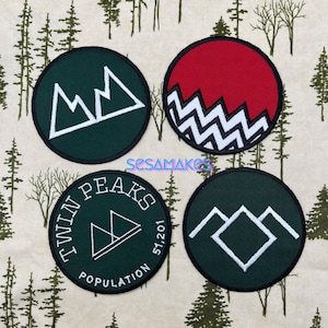 Twin Peaks Patches