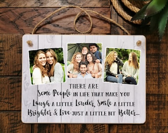 Personalized Photo Plaque: Custom Keepsake Gift, 8x6 Hanging Display