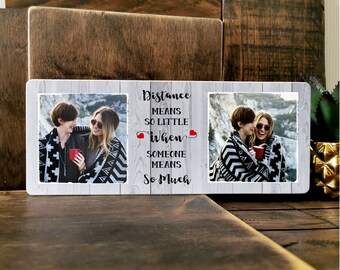 7x5" Personalised Wooden Photo & Quote Block Friendship Best Friends Gift : 