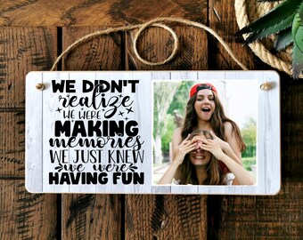 Personalized Photo Plaque - Custom Friend Gift