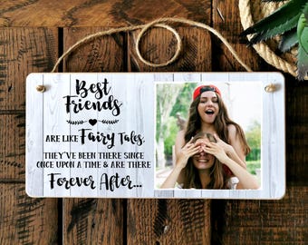 Personalized Friend Photo Plaque – Custom Friendship Gift