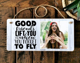 Personalized Photo Plaque - Friend Friendship Keepsake