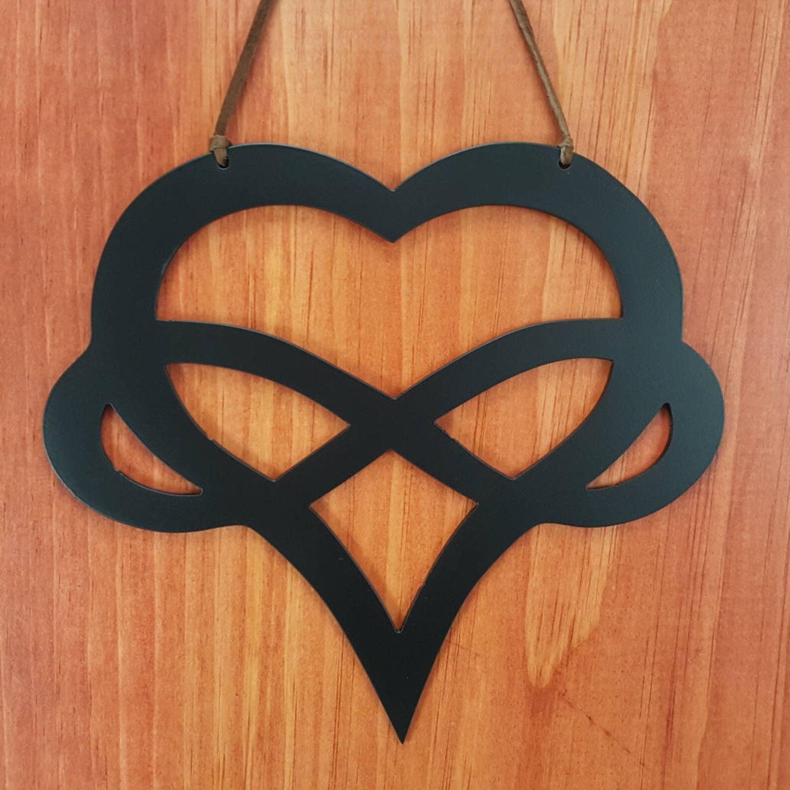 Infinity Heart Knot Wall Art Infinity Love Symbol Heart Etsy