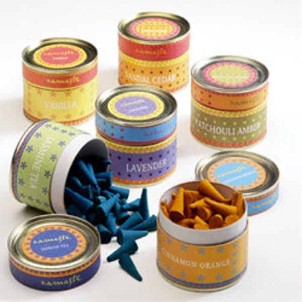 Mehindi Pots Of 40 Incense Cones