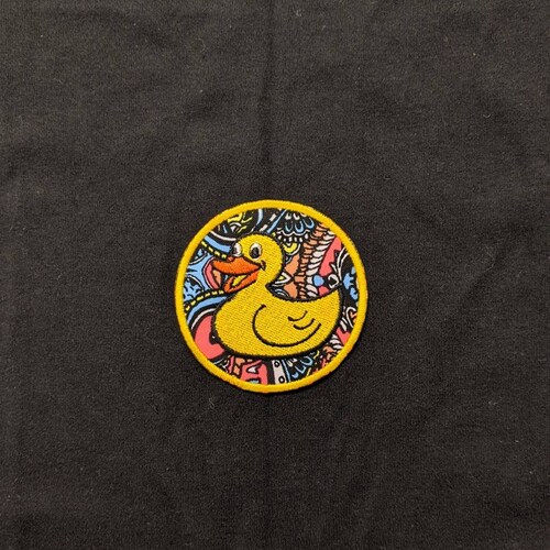 Bad Duck Patches Iron on Patches Duck Iron on Patch Patches Etsy