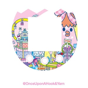 Tamagotchi Pix Faceplate, Tamagotchi Present Island Theme Faceplate PDF