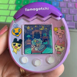 Tamagotchi Pix Faceplate Insert PDF Printable Memetchi & Friends