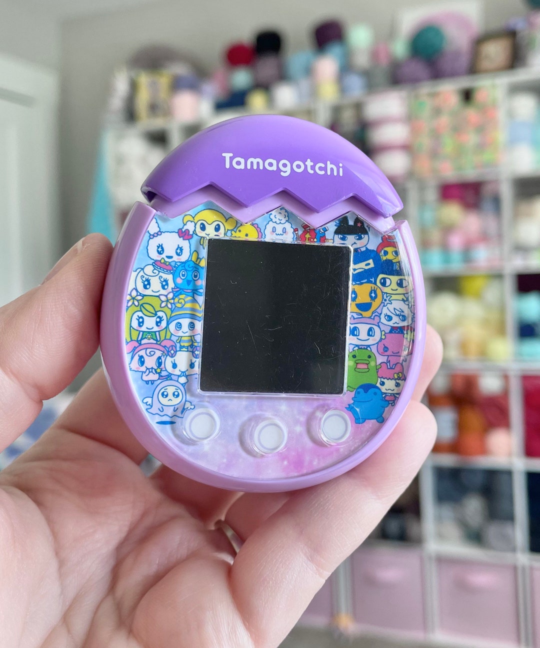 Tamagotchi pix 着せ替えフェイスプレート付き Tamagotchi Pix Faceplate, Tamagotchi Spacy Land Theme Faceplate