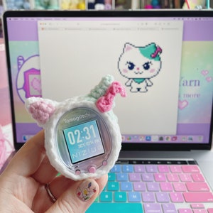 Lucatchi Tamagotchi Case, Cat Tamagotchi Case, Kitty Tamagotchi Case, Tamagotchi Cover