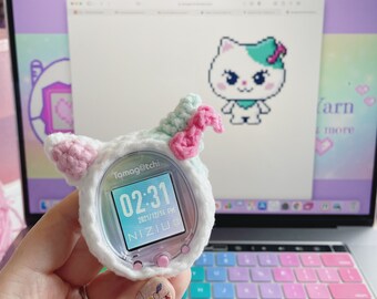 Lucatchi Tamagotchi Case, Cat Tamagotchi Case, Kitty Tamagotchi Case, Tamagotchi Cover