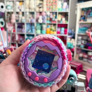 Crochet Tamagotchi Paradise Case, Tamagotchi Paradise Cover