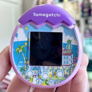 Tamagotchi Pix Faceplate, Tamagotchi Tama Resort Hotel Theme Faceplate PDF