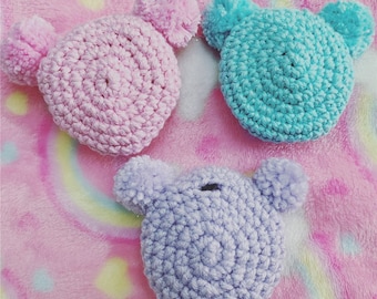 Capa para Tamagotchi com orelhas de pompom, capa para Tamagotchi, estojo para Tamagotchi, capa kawaii para Tamagotchi