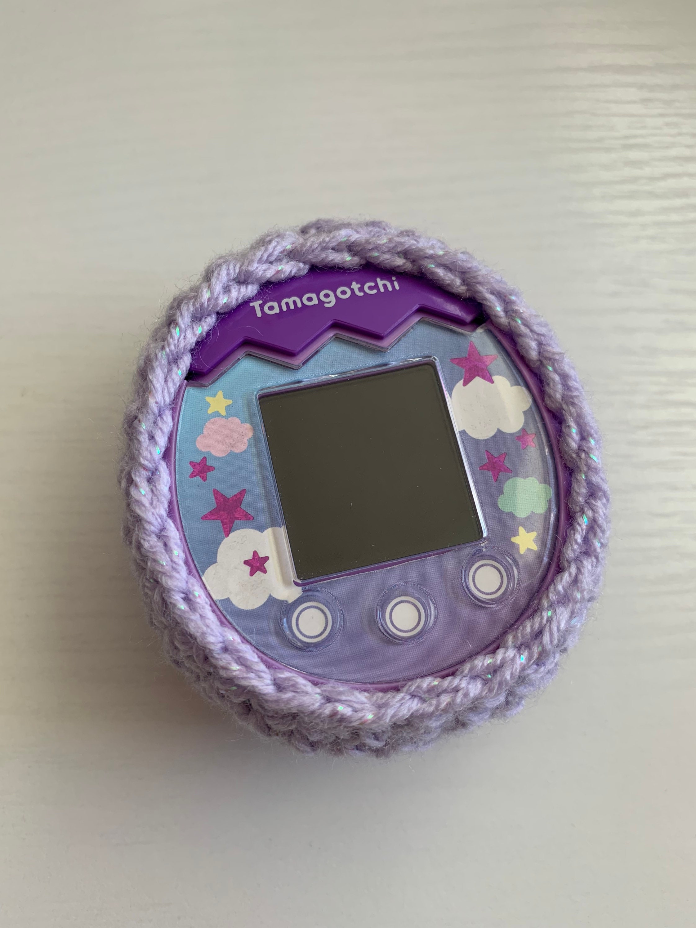Crochet Tamagotchi Pix Case With Window Screen Protector Cover - Etsy