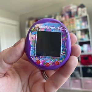 Plaque frontale Tamagotchi Uni TamaVerse, insert de façade prédécoupé Tamagotchi Uni, façade TamaUni