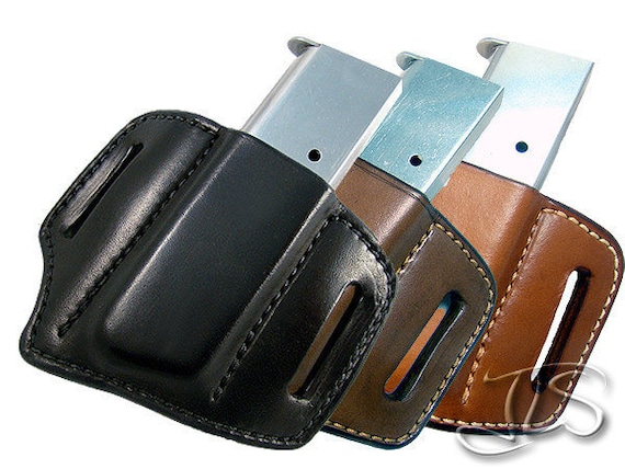 380 & 9mm Mag Pouch Magazine Holster fits ALL Single Stack 9mm & 380 Magazines. 