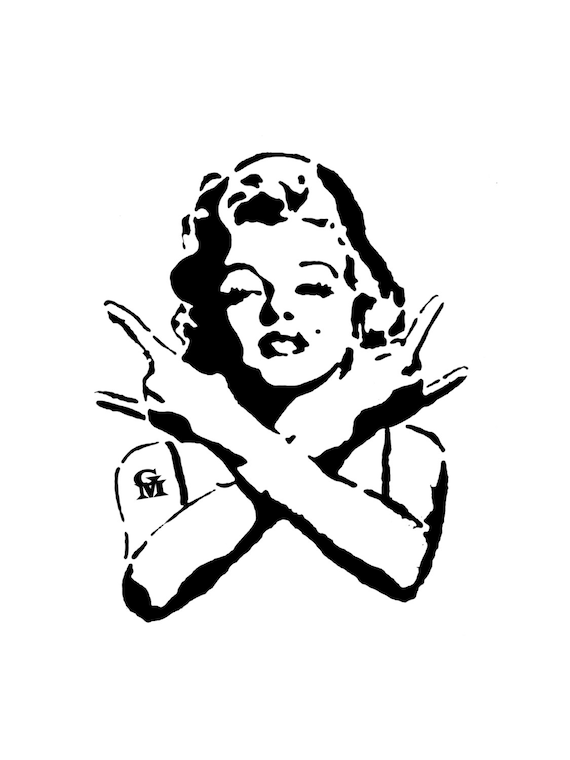 Damen Marilyn Monroe T Mit Gm Tattoo T Shirt Sexy Rock Out Etsy