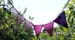 Stained Glass Pink Bunting, Garland, 5ft Rosie Bunting, suncatcher, mini sun catcher, bedroom, kitchen Garland, bathroom window, porch decor 
