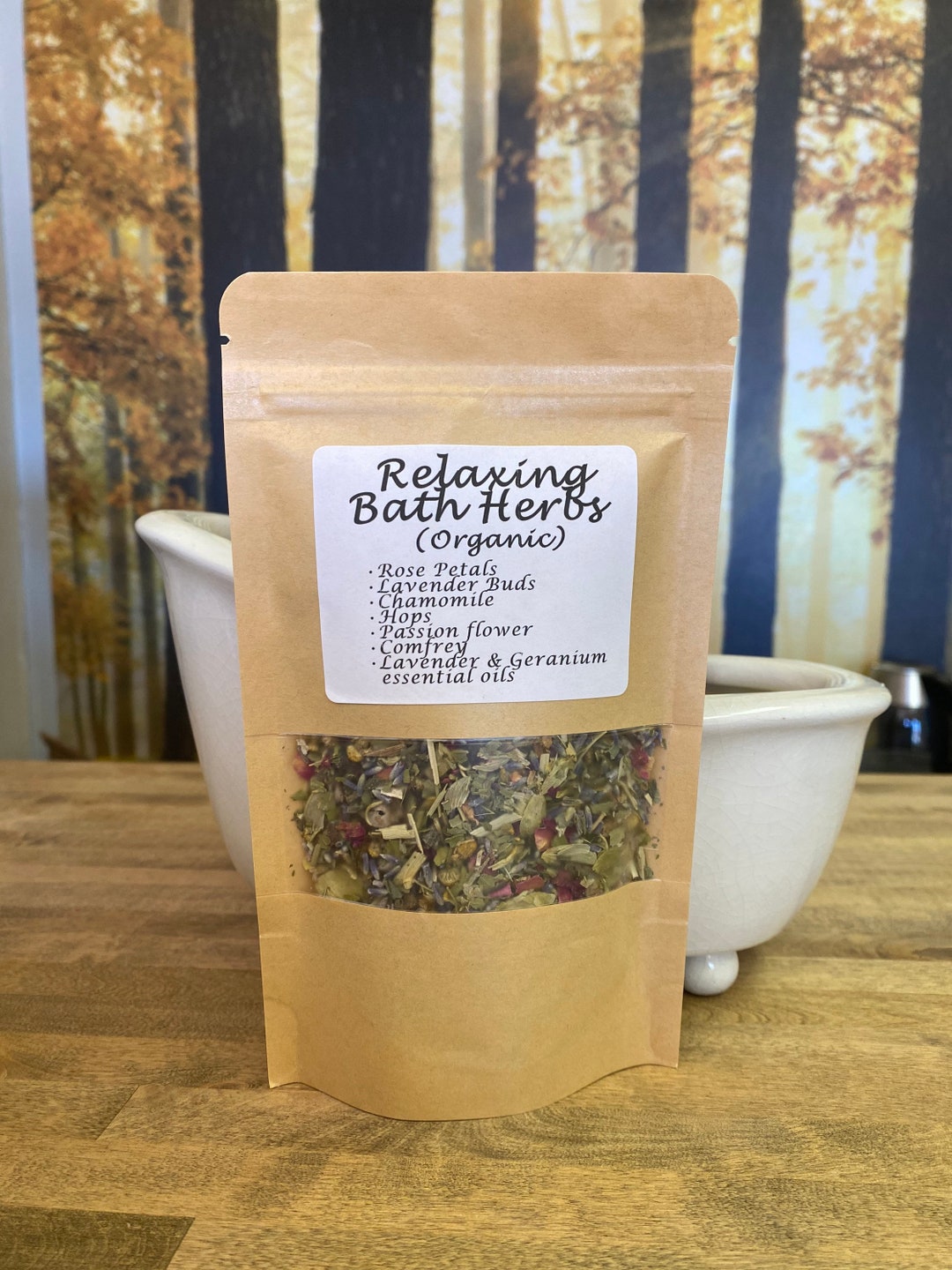 Relaxing Bath Tub Tea, Bath Herbs, Gifts for New Mom, Pampering Gifts