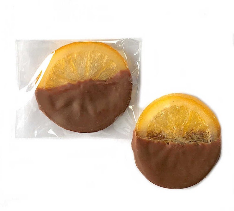 Belgian Chocolate Orange Slices Milk or Dark Chocolate Etsy