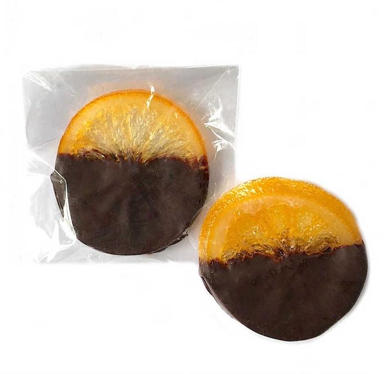 Belgian Chocolate Orange Slices Milk or Dark Chocolate Etsy