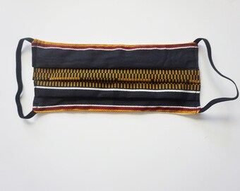 African Print - Pleated Facemask