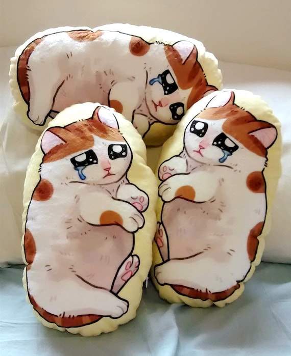 Sad on sale cat plush