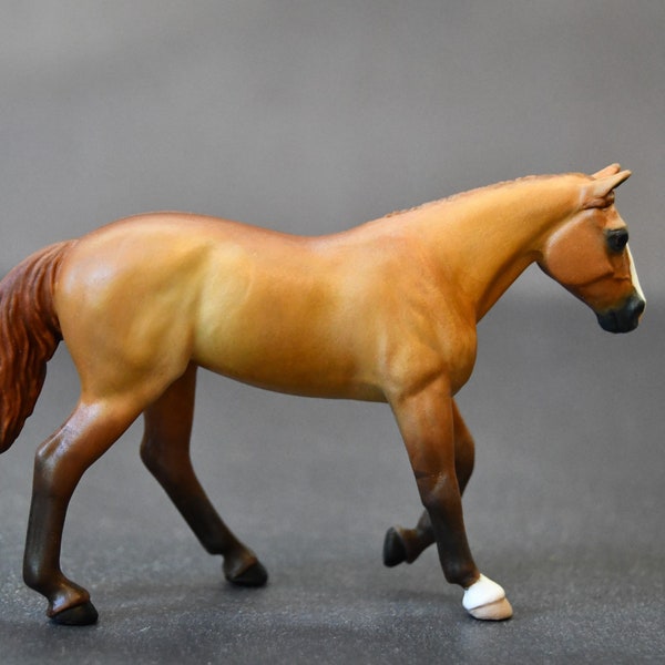 Custom Painted Breyer Horse Stablemate Dungaree G4