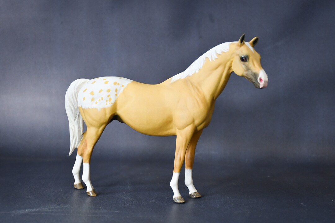 Custom Painted Breyer Horse Palomino Appaloosa Terrang Vintage Classic