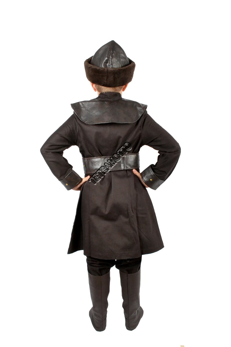 Brown dirilis Ertugrul costume for kids ME10587