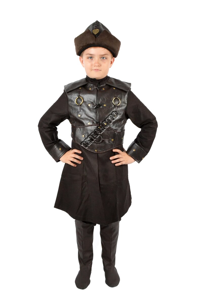 Brown dirilis Ertugrul costume for kids ME10587