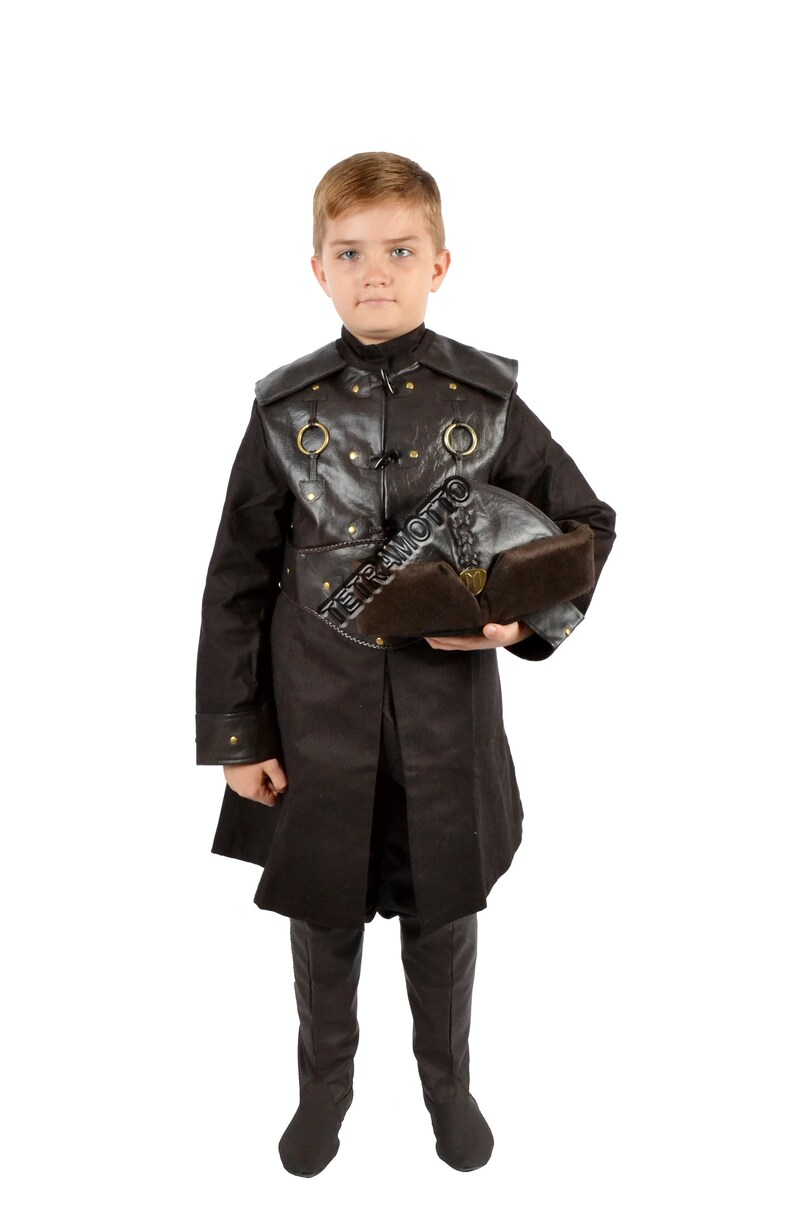 Brown dirilis Ertugrul costume for kids ME10587