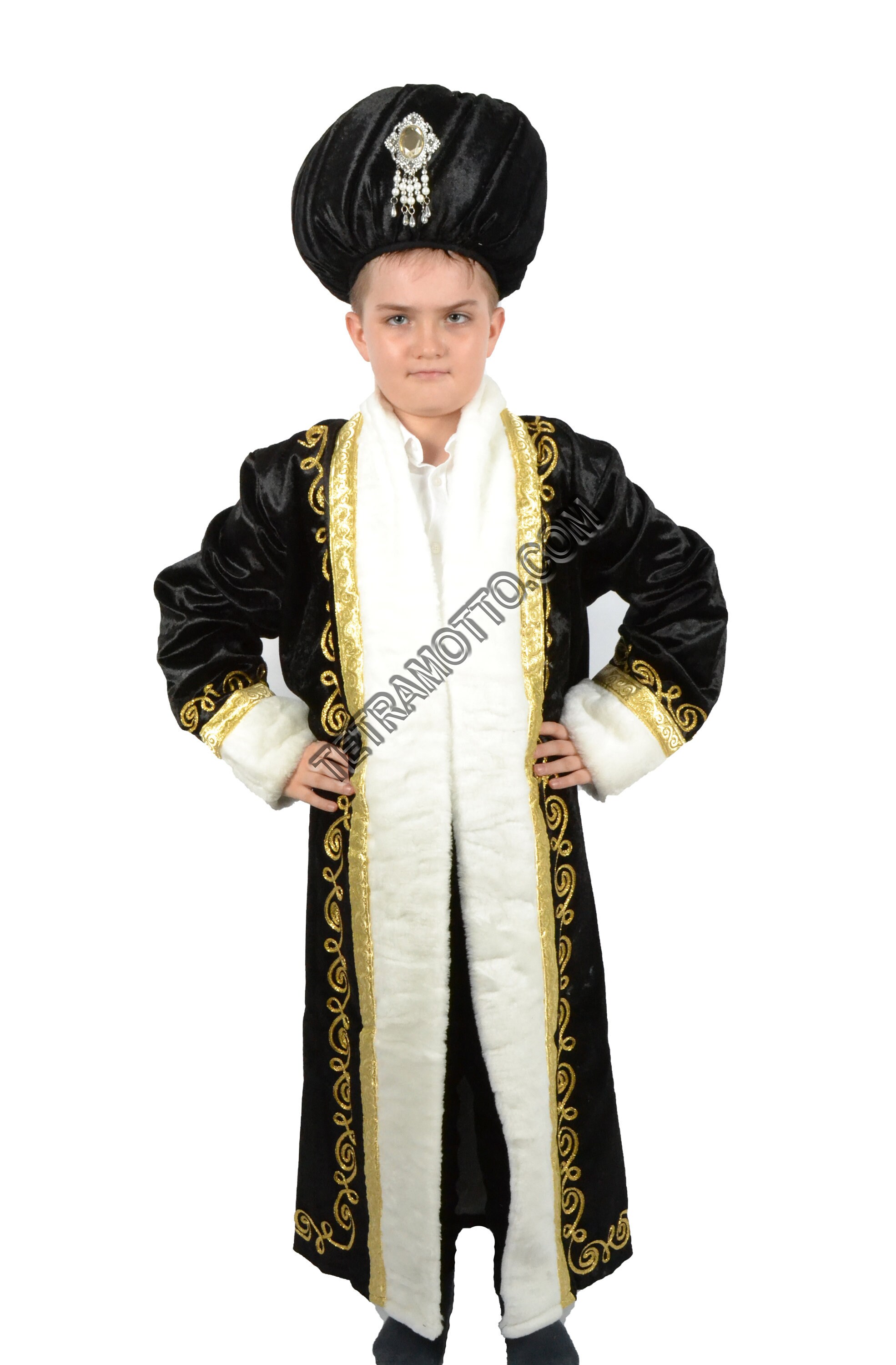Black Ottoman Sultan Costume Child Boy costume for kids MC8038 | Etsy