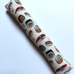 Sushi Fabric Kick Stick Catnip Cat Toy, Kicker Gift Pattern Food Take Out