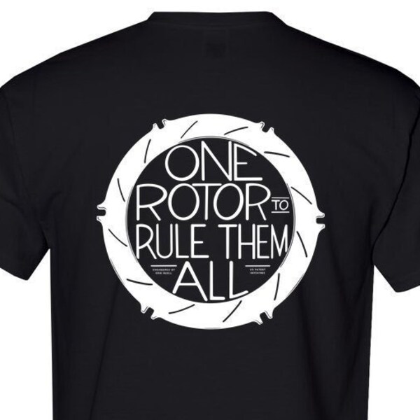 Buell (EBR) - One Rotor to Rule Them All T-Shirt (Dark)
